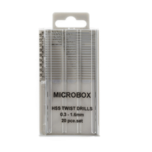 Rotacraft 20 Pce Microbox Drill Set (0.3 – 1.6mm)