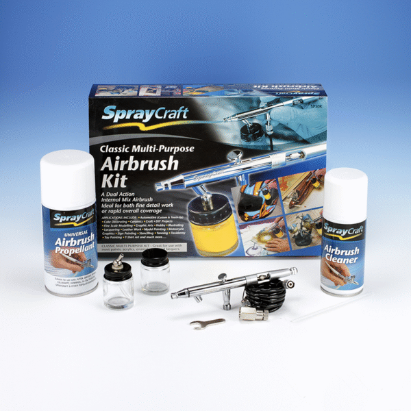 Spraycraft Classic Multi-Purpose Airbrush Kit