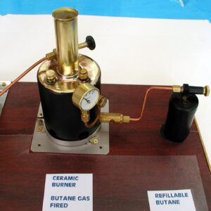 Re-fillable Butane Gas Tank w/ Adjustable Burner