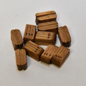 Walnut Triple Block 10mm